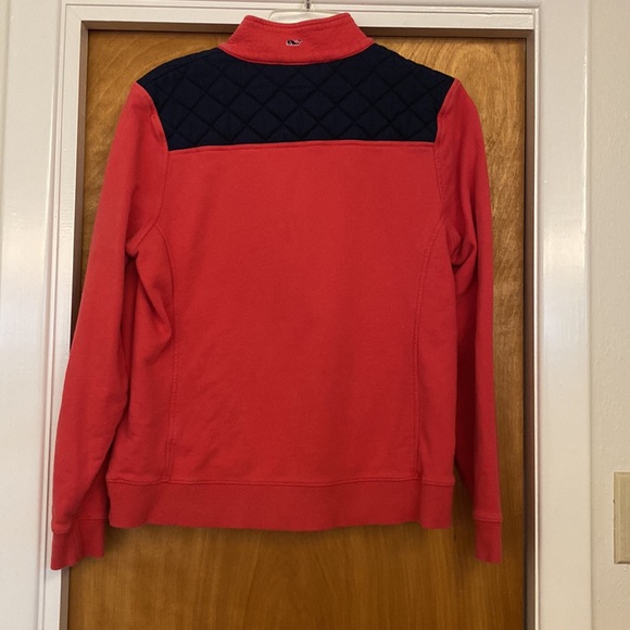 Vineyard vines long sleeve pullover 1/4 zip shep medium - Picture 3 of 4